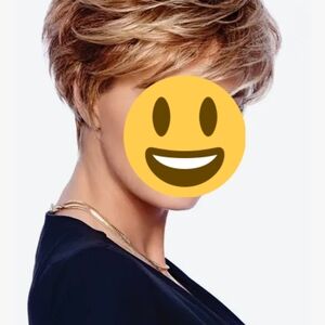 Chic Short Blonde Wig for Women